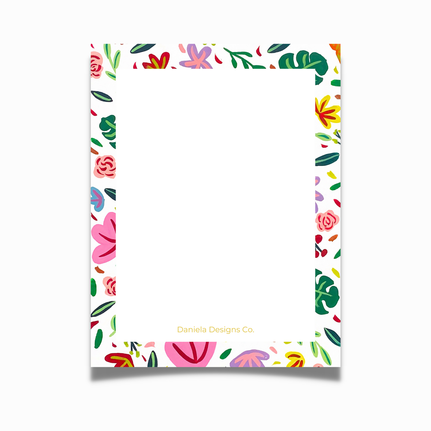 Floral Collage II Notepad