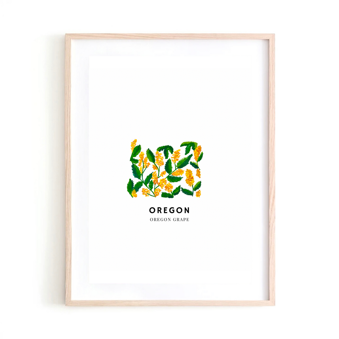 Oregon State Flower art print