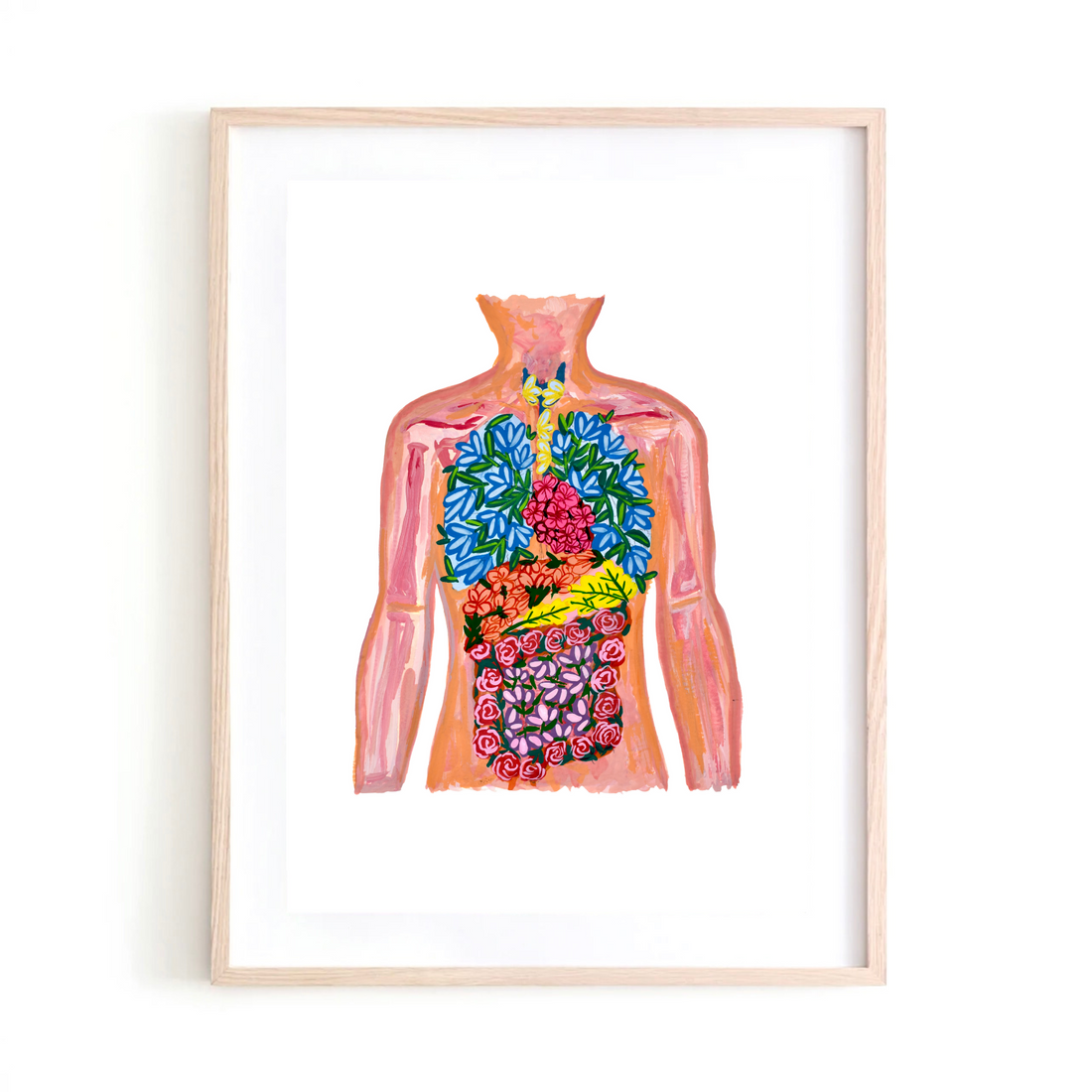 Human Body art print