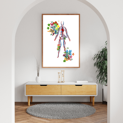Circulatory System art print