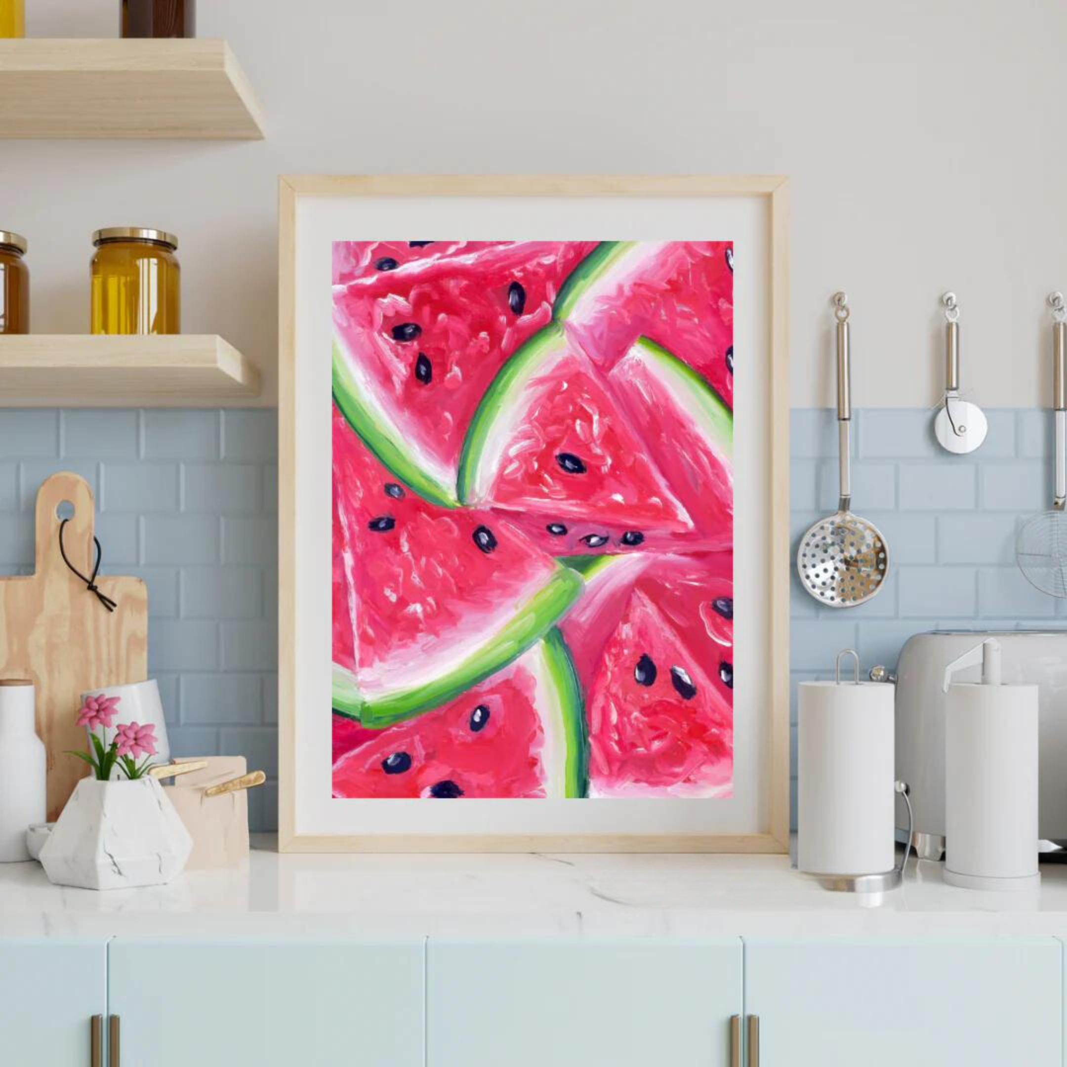 Watermelon art print