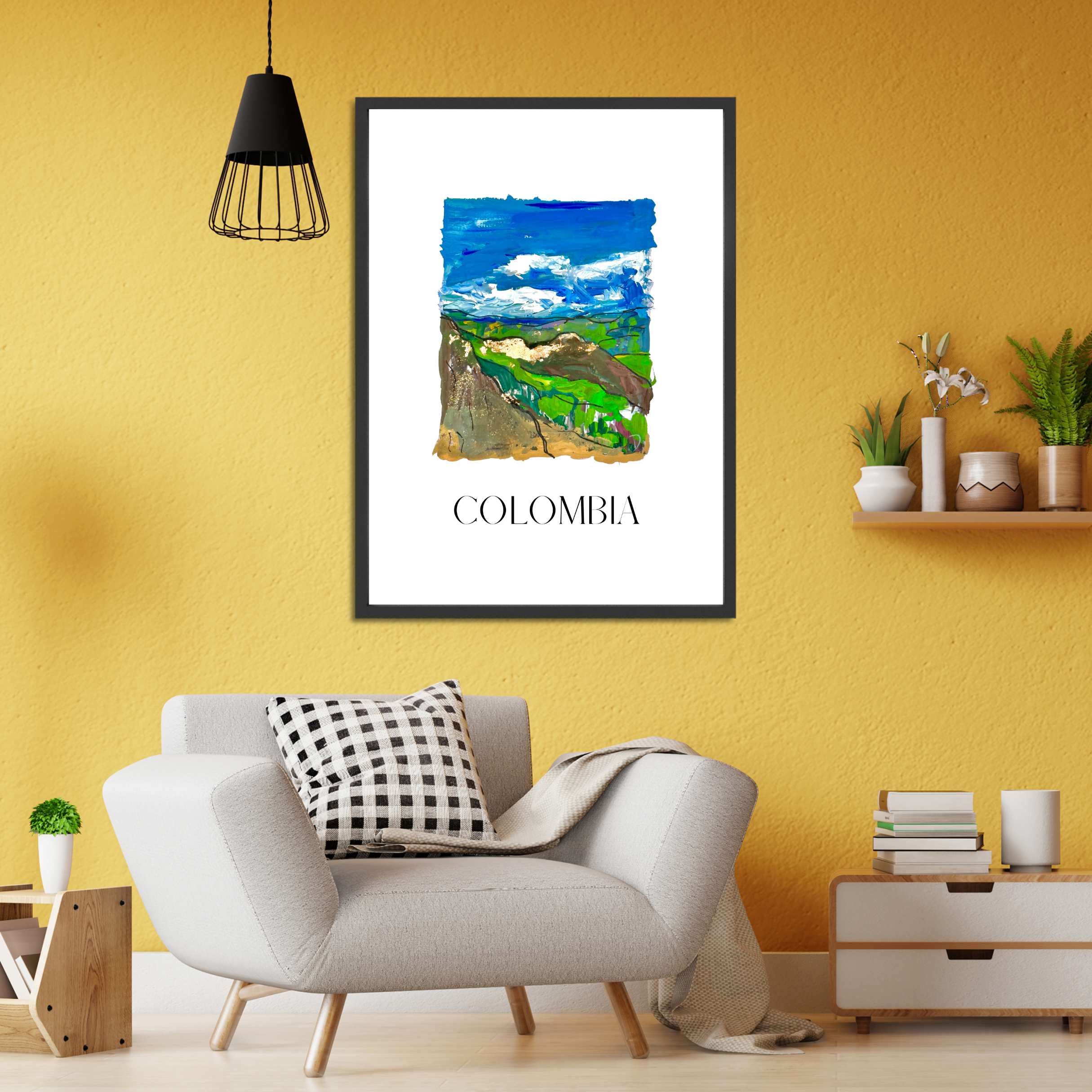 Colombia I art print