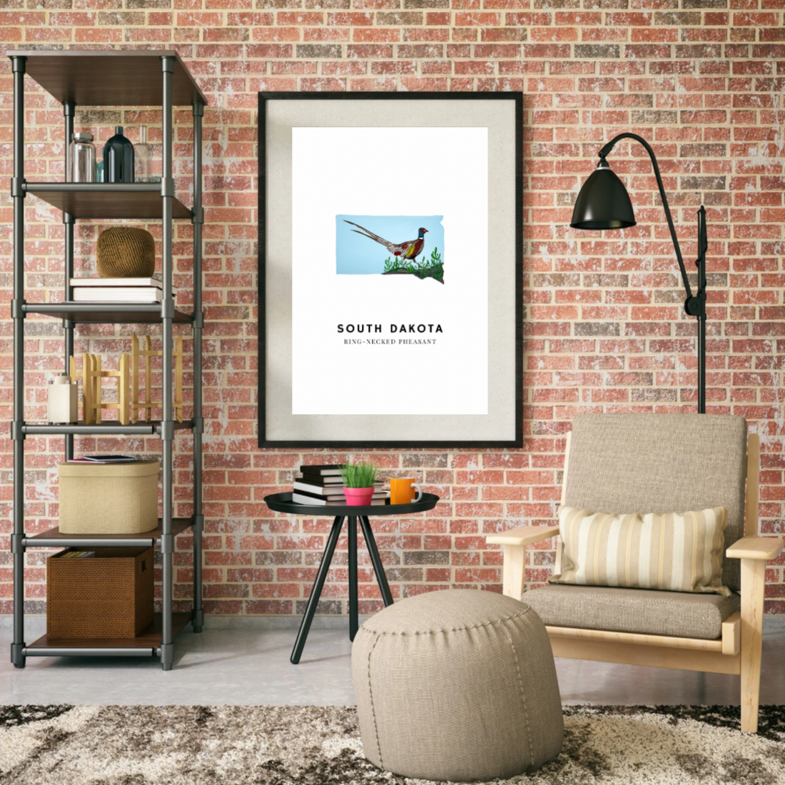 South Dakota State Bird art print