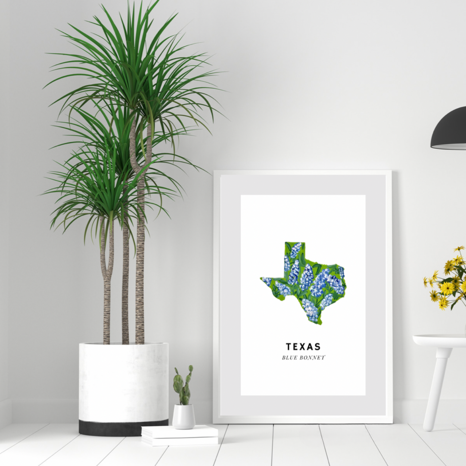 Texas State Flower art print
