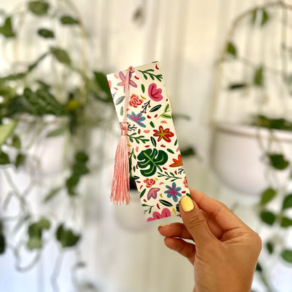 Floral Collage II Bookmark