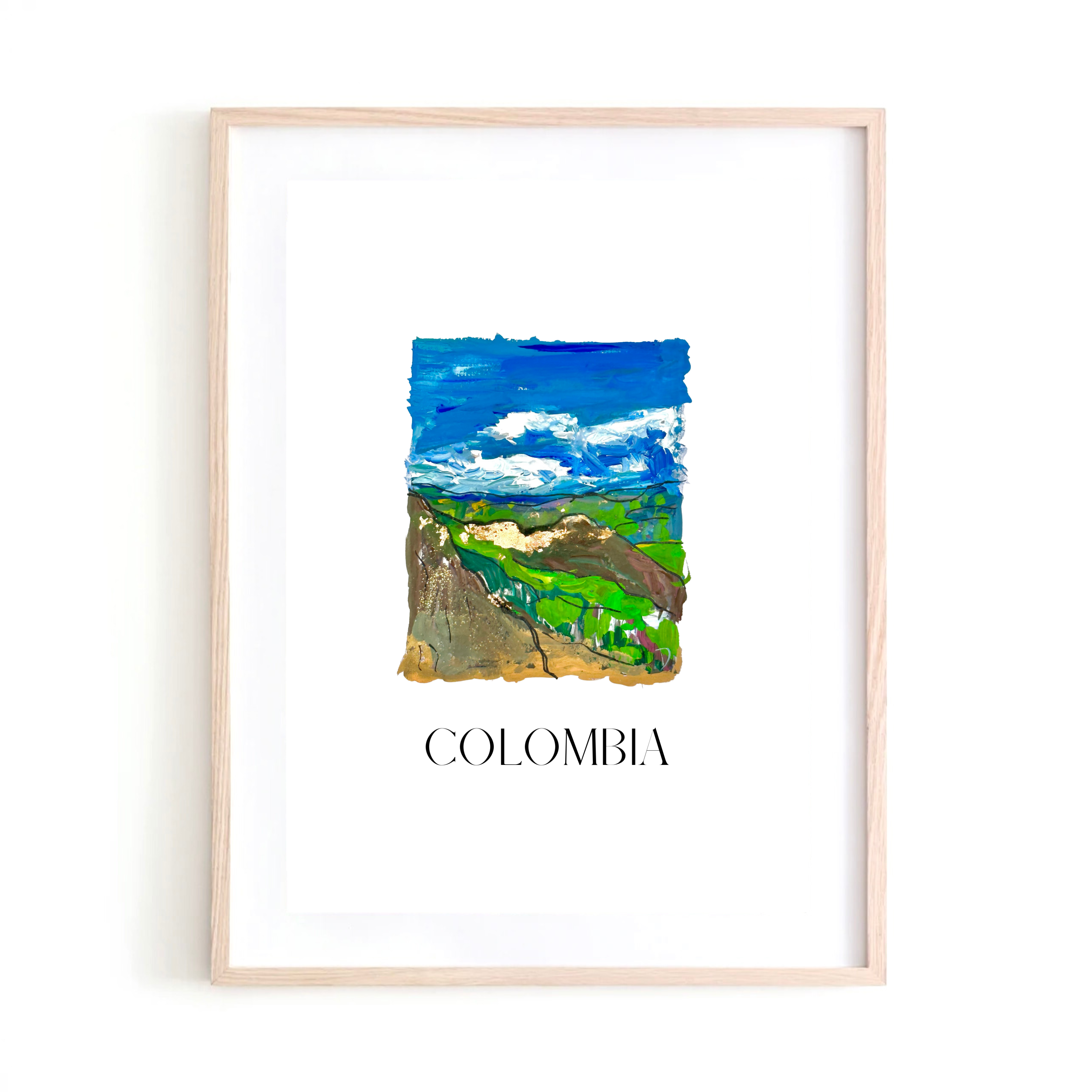 Colombia I art print