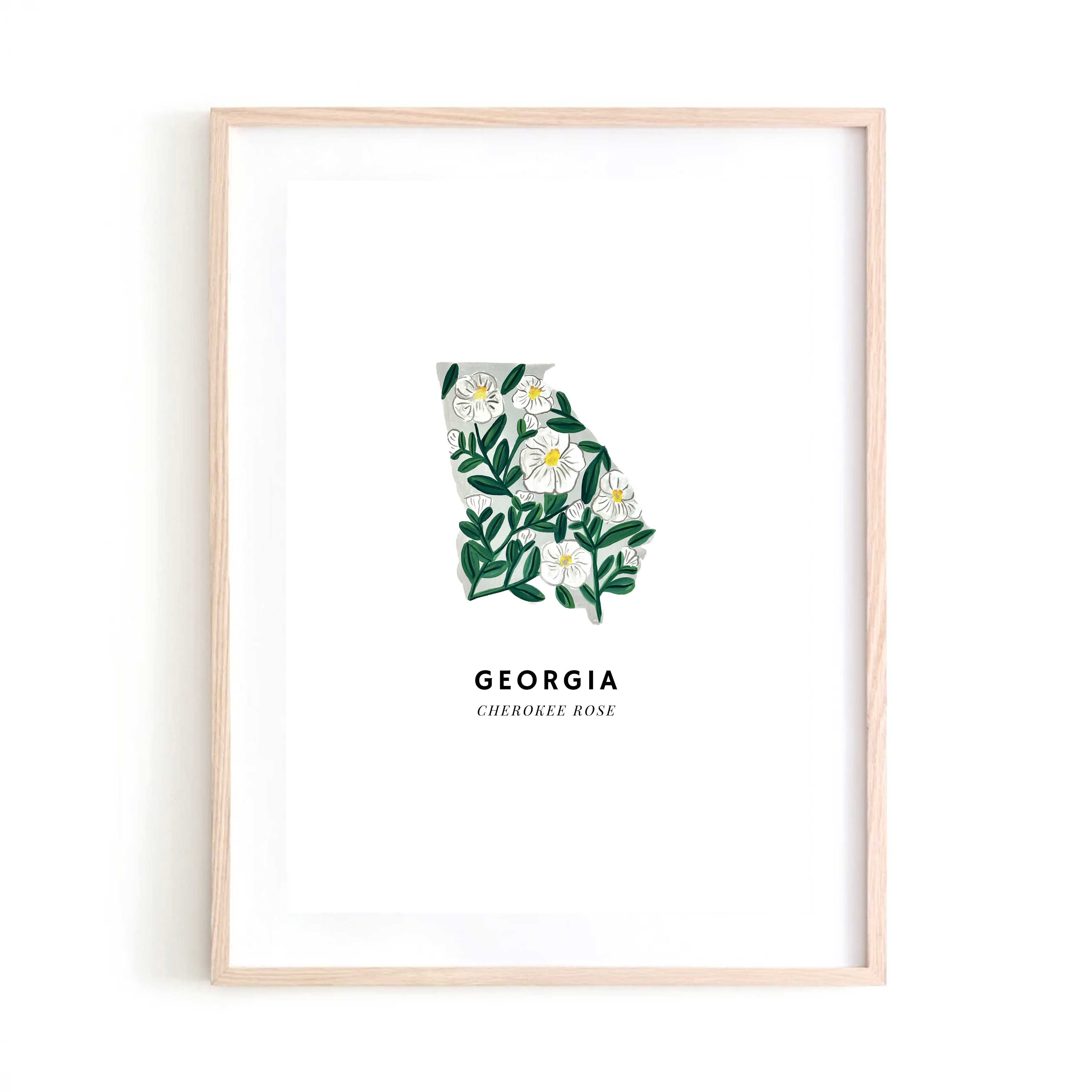 Georgia State Flower art print