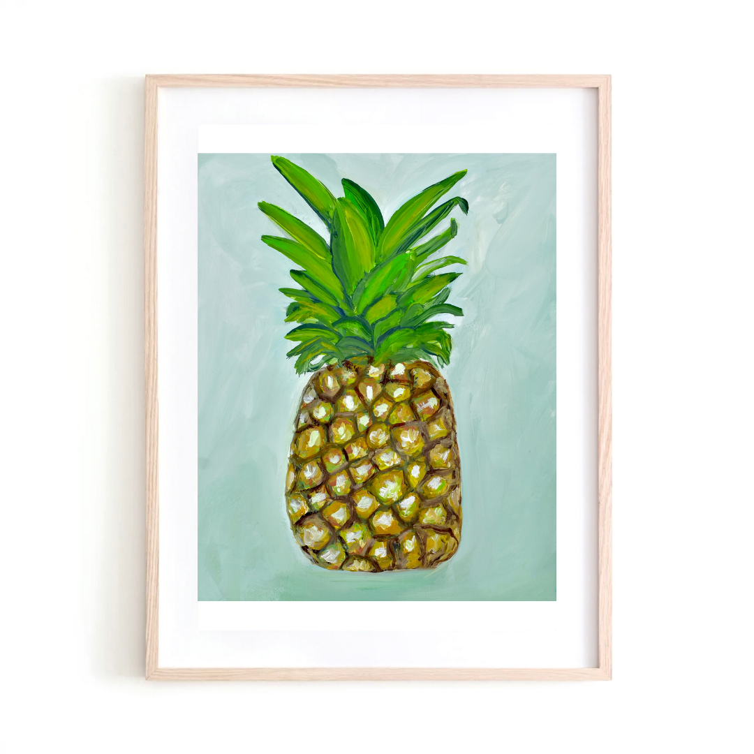 Pineapple art print