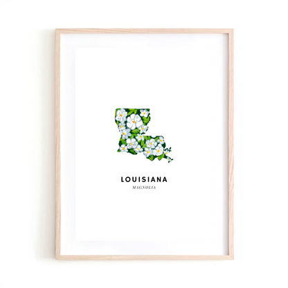 Louisiana State Flower art print