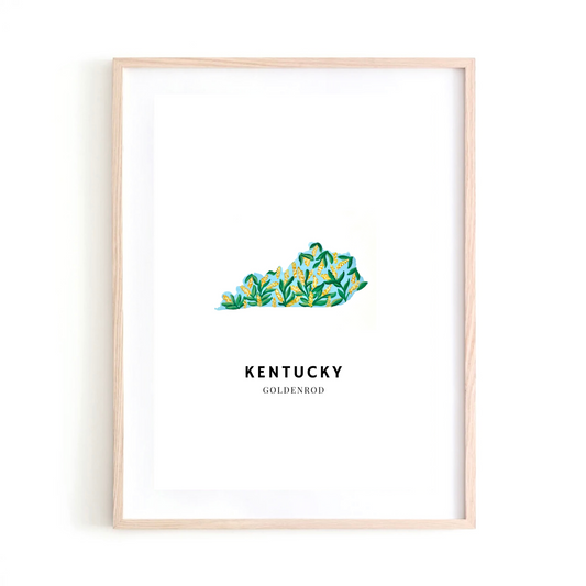 Kentucky State Flower art print