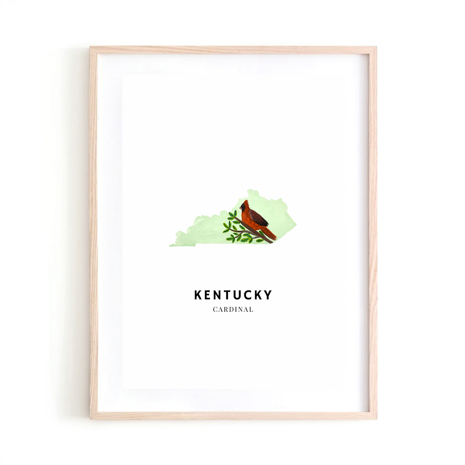 Kentucky State Bird art print
