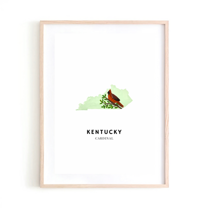 Kentucky State Bird art print