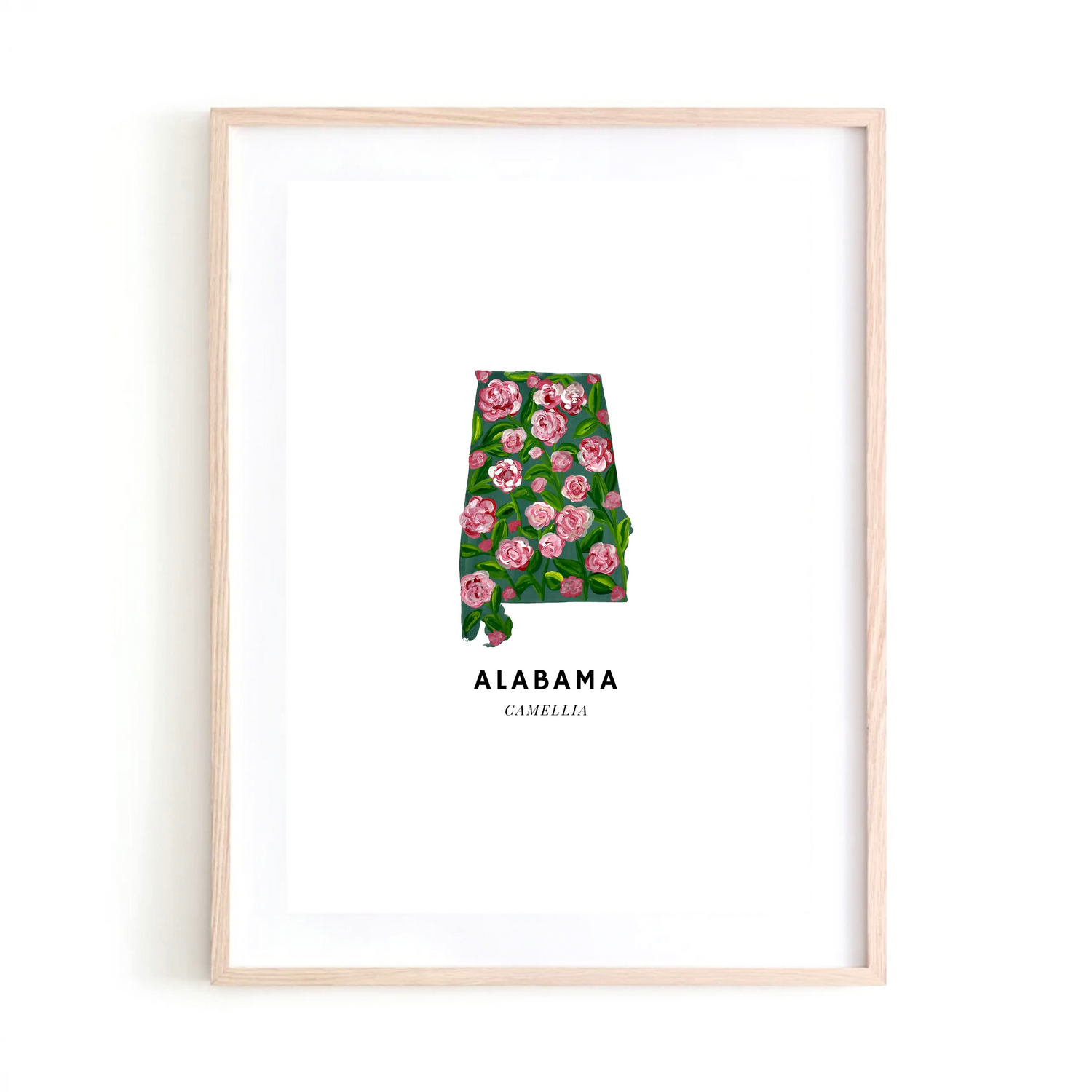 Alabama State Flower art print