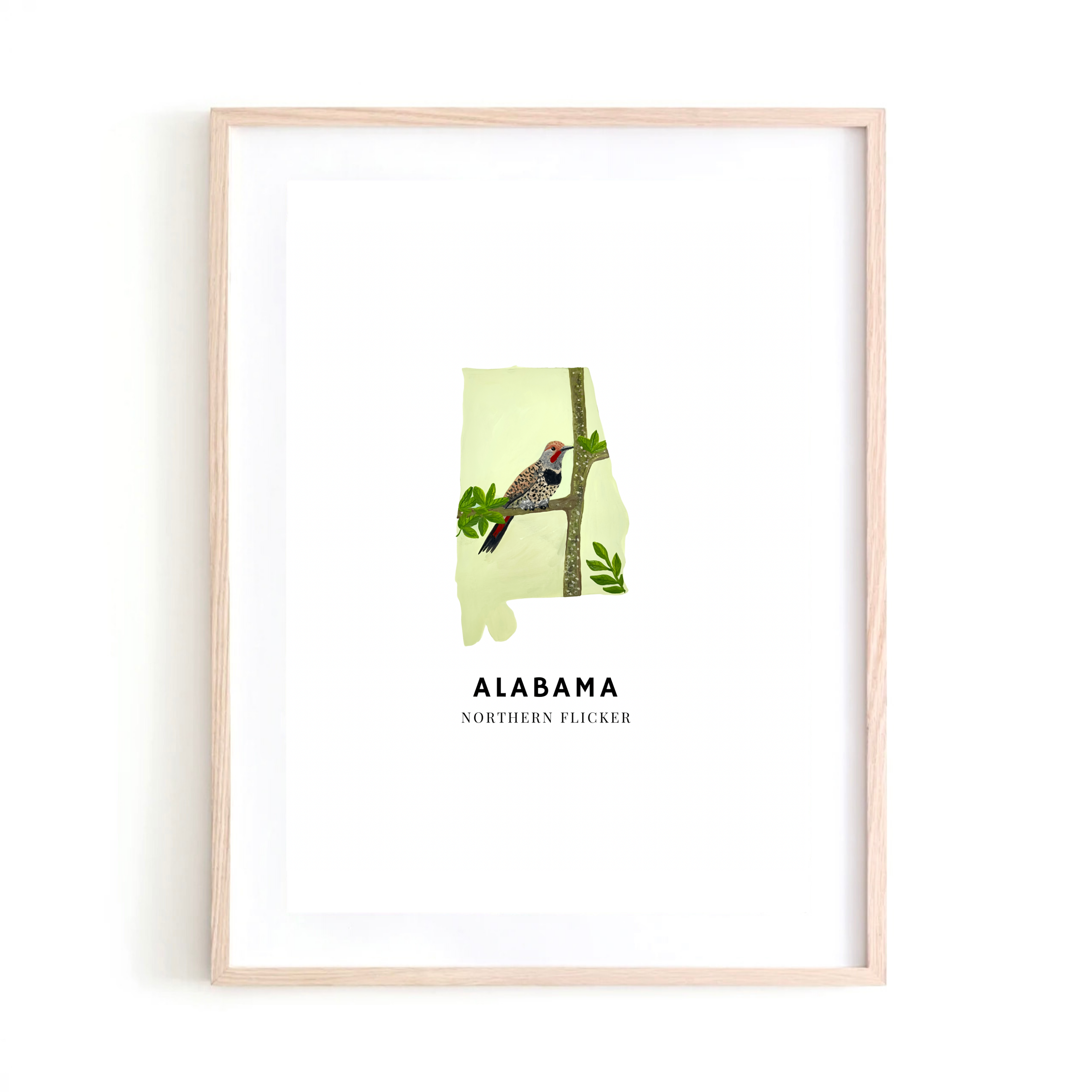 Alabama State Bird art print