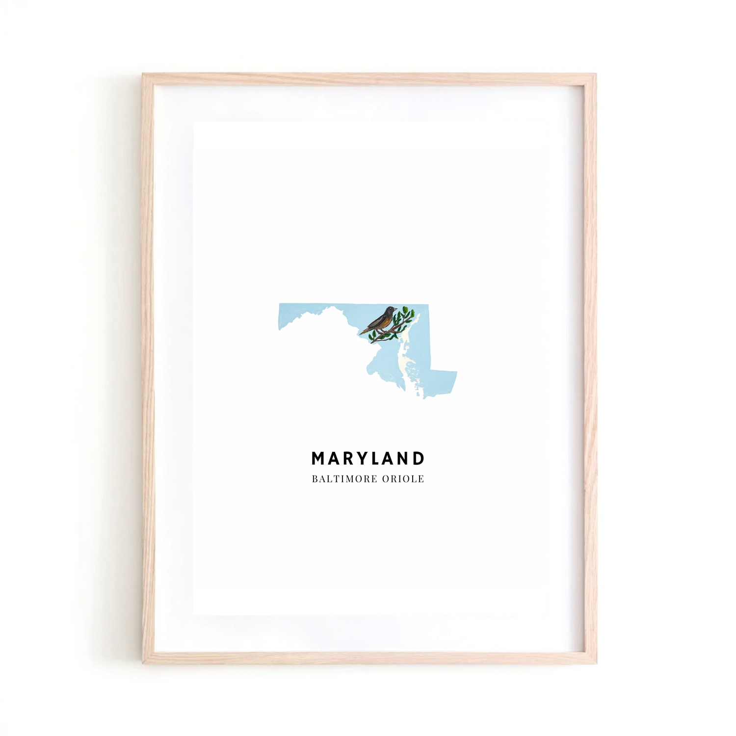 Maryland State Bird art print