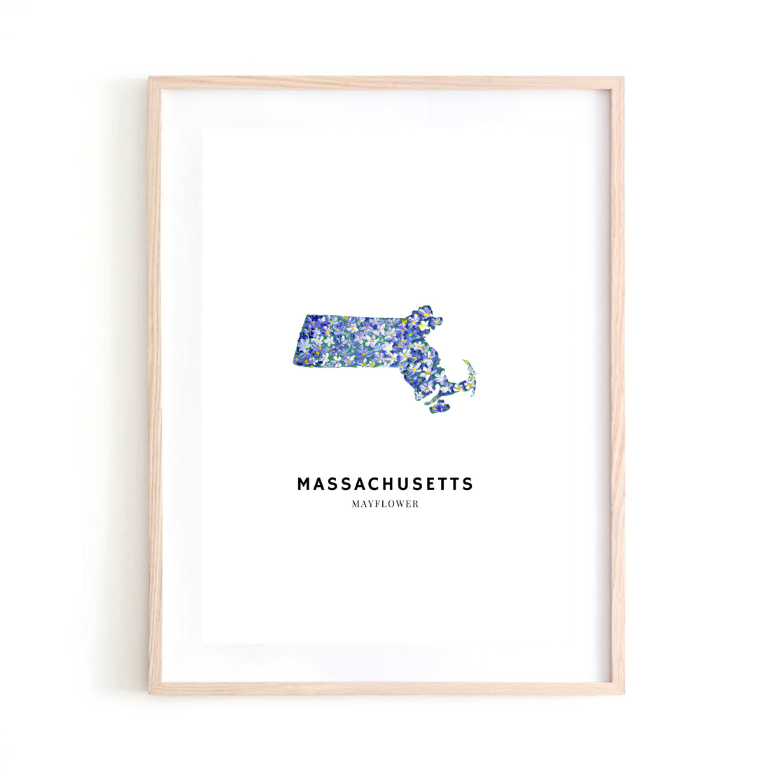 Massachusetts State Flower art print