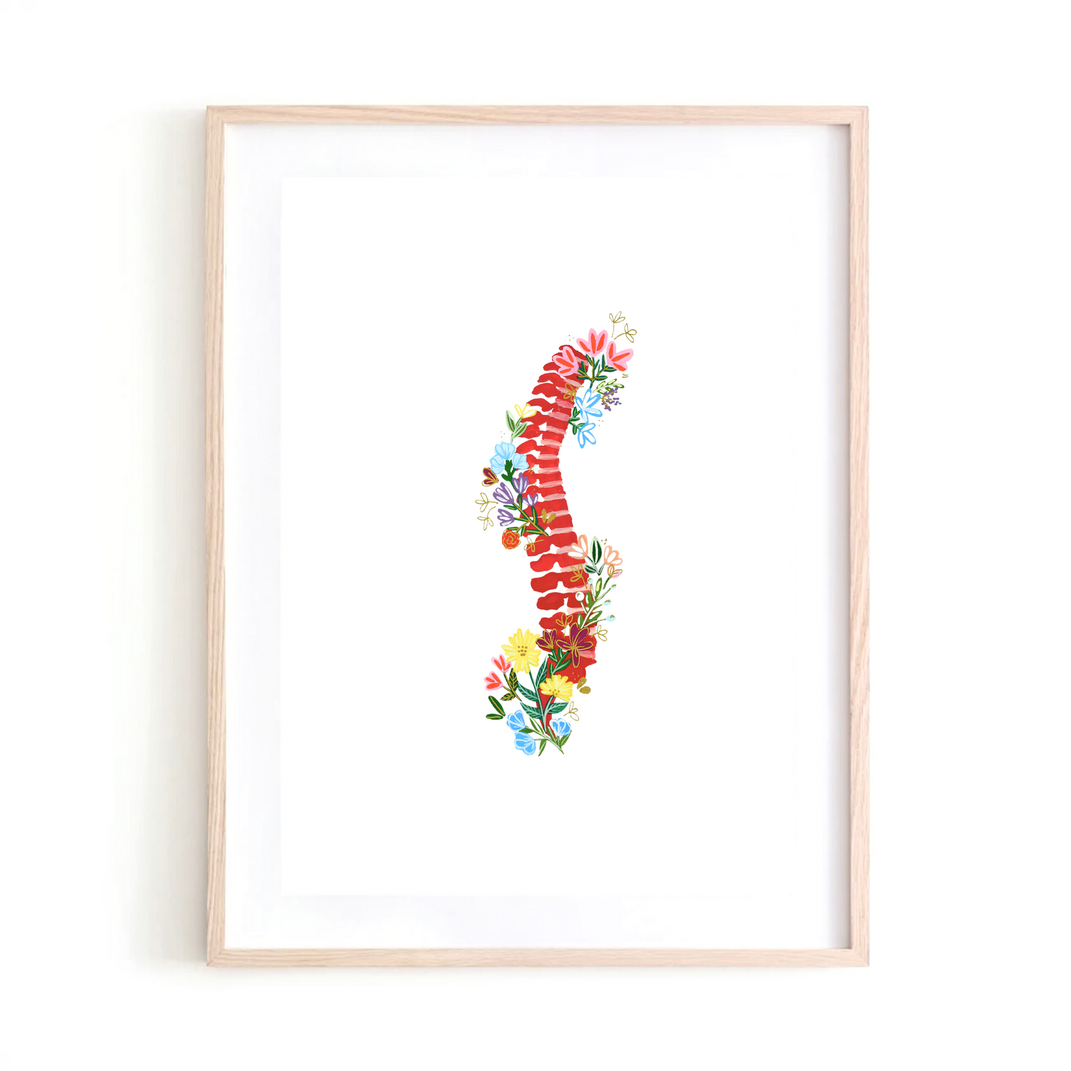 Spine art print