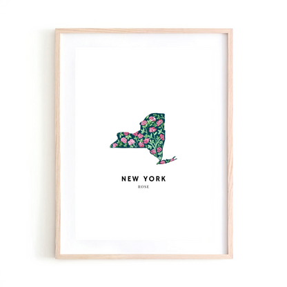 New York State Flower art print