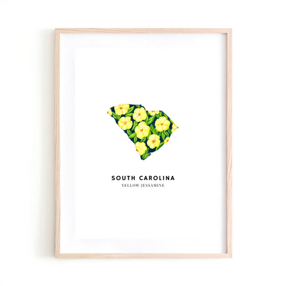 South Carolina State Flower art print