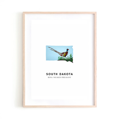 South Dakota State Bird art print
