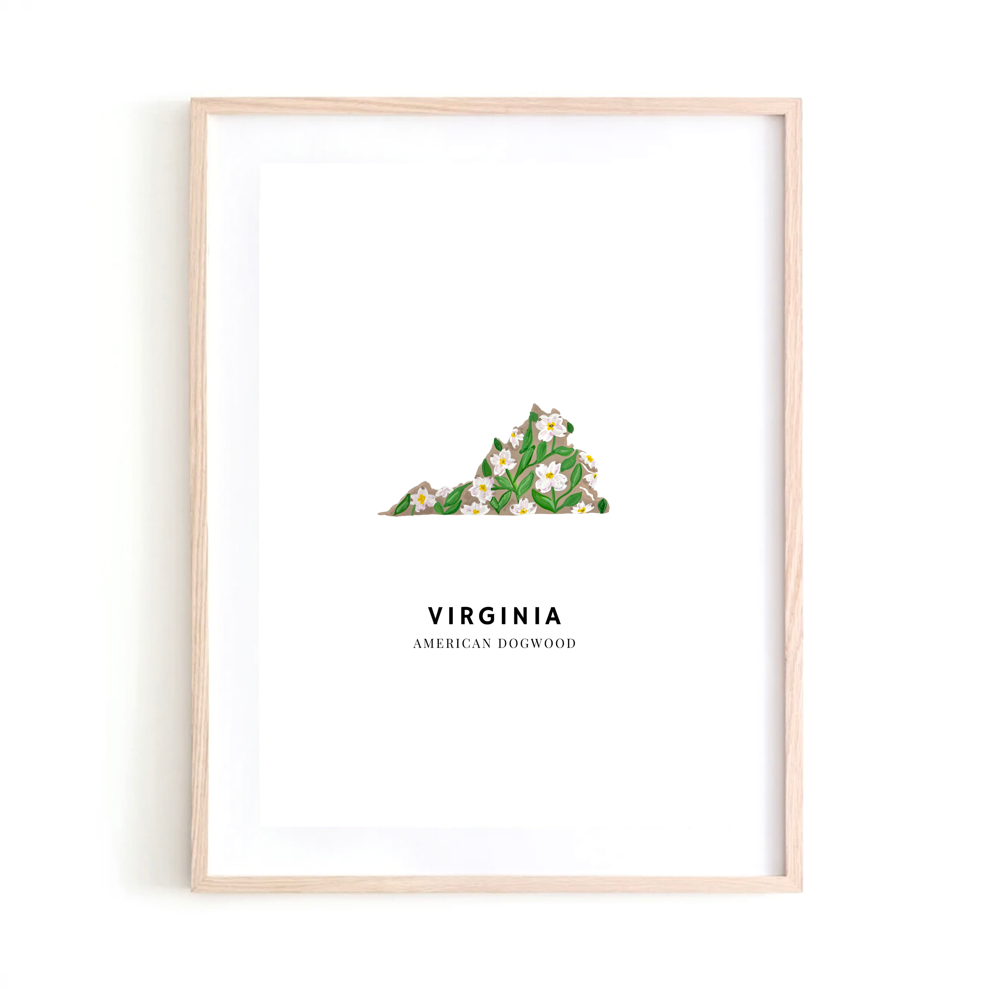 Virginia State Flower art print
