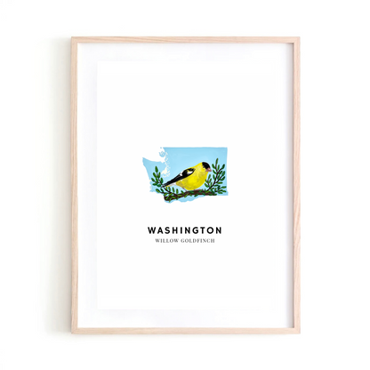 Washington State Bird art print