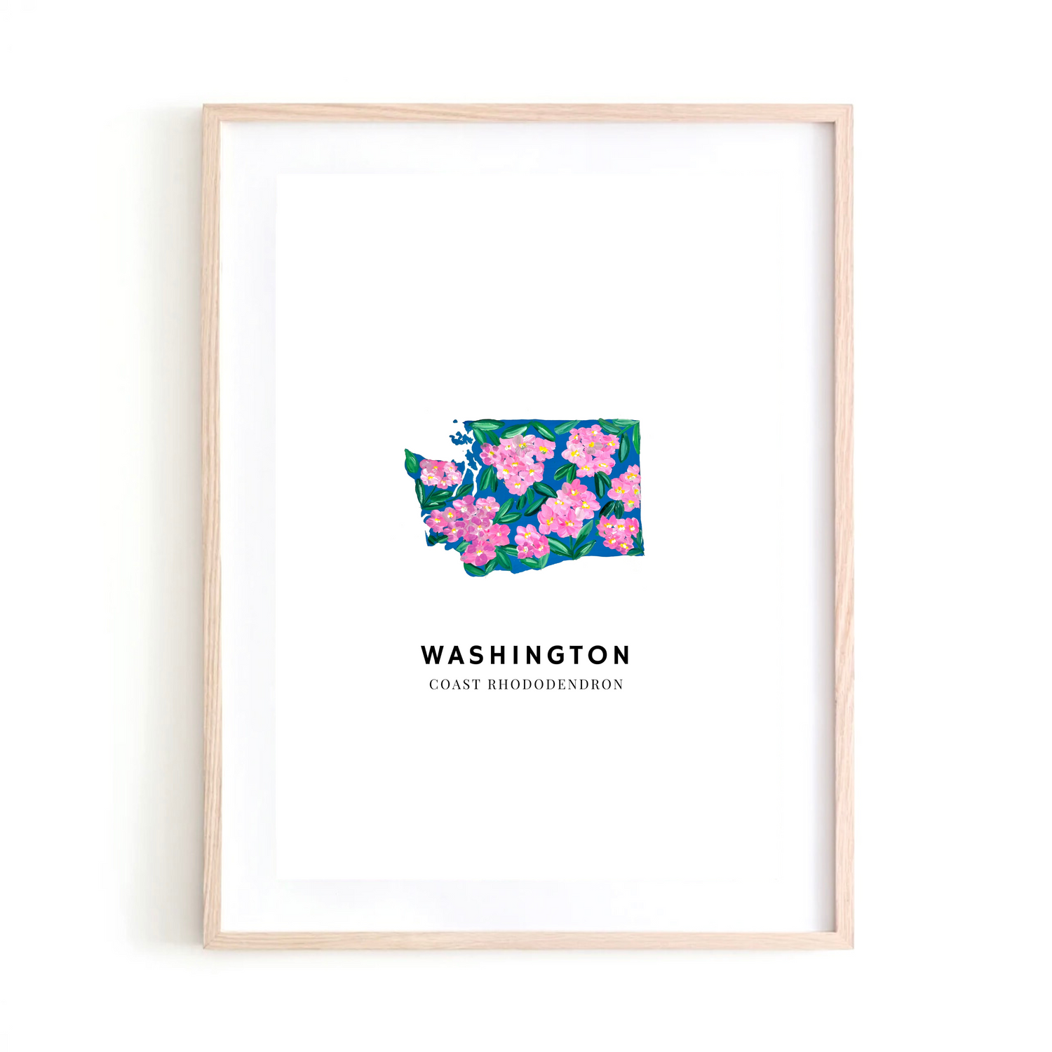 Washington State Flower art print