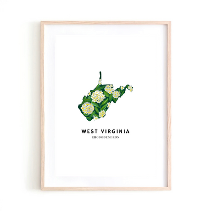 West Virginia State Flower art print