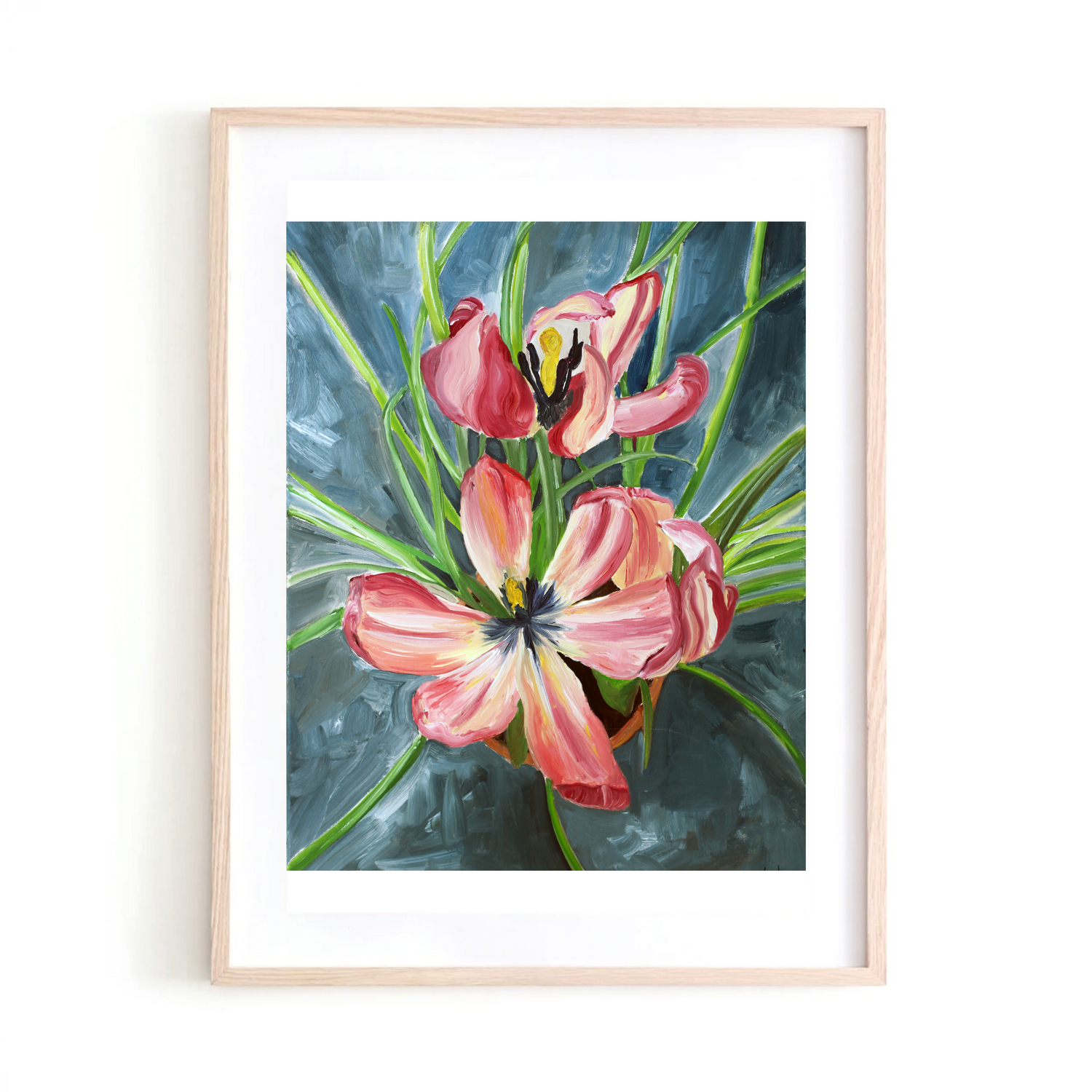 Tulips art print