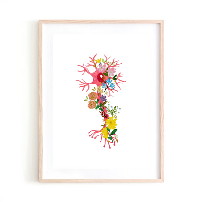 Neuron art print
