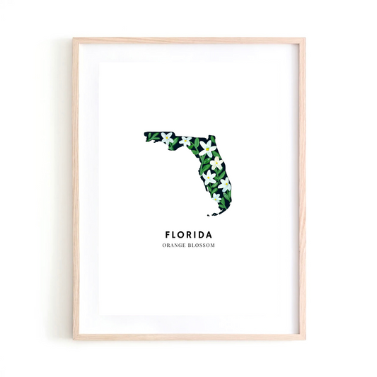 Florida State Flower art print