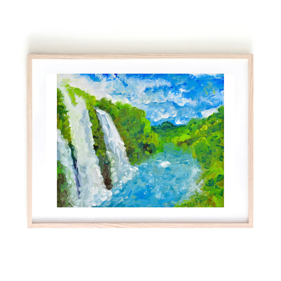 Waterfall art print