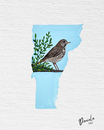 Vermont State Bird Original