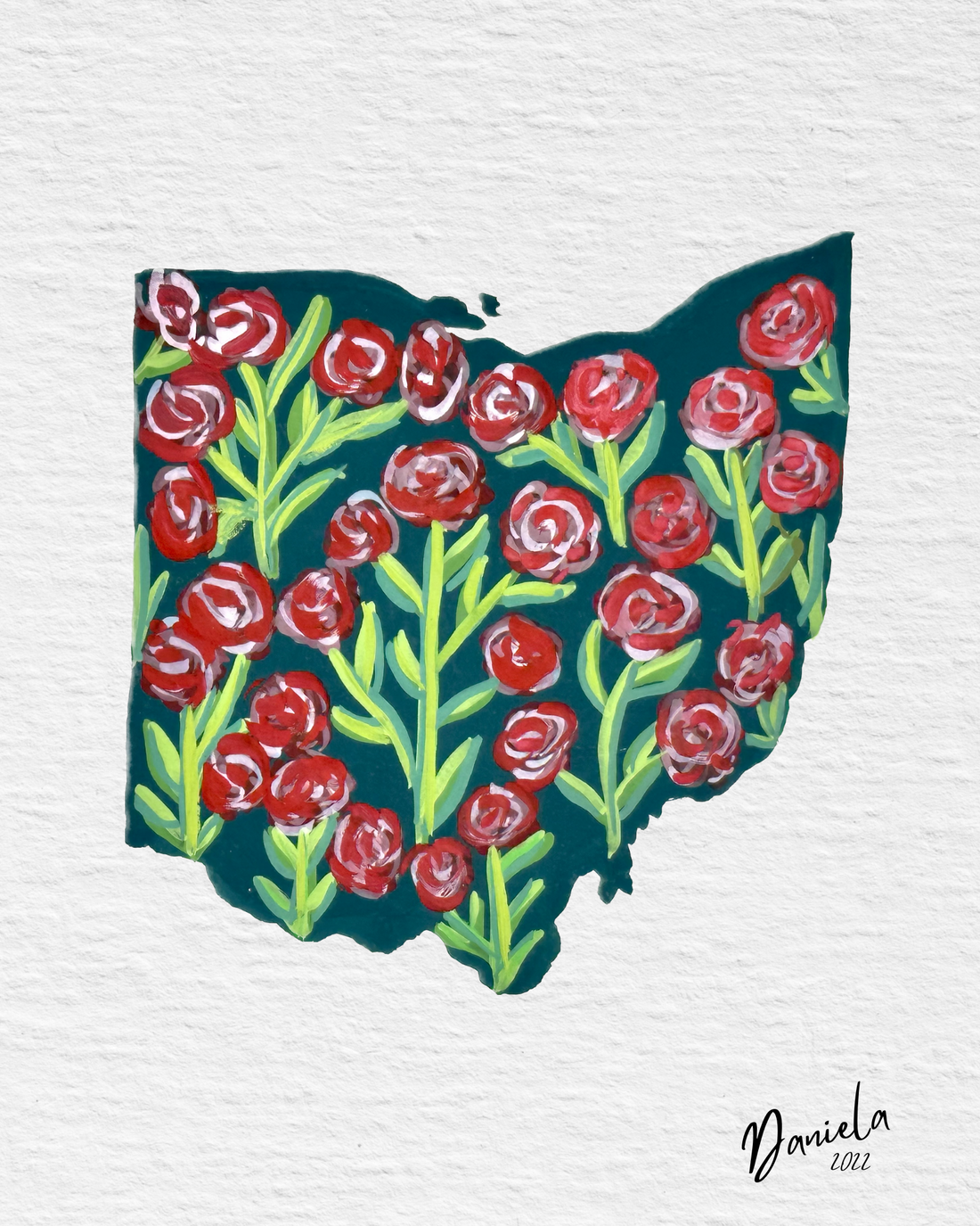 Ohio State Flower original
