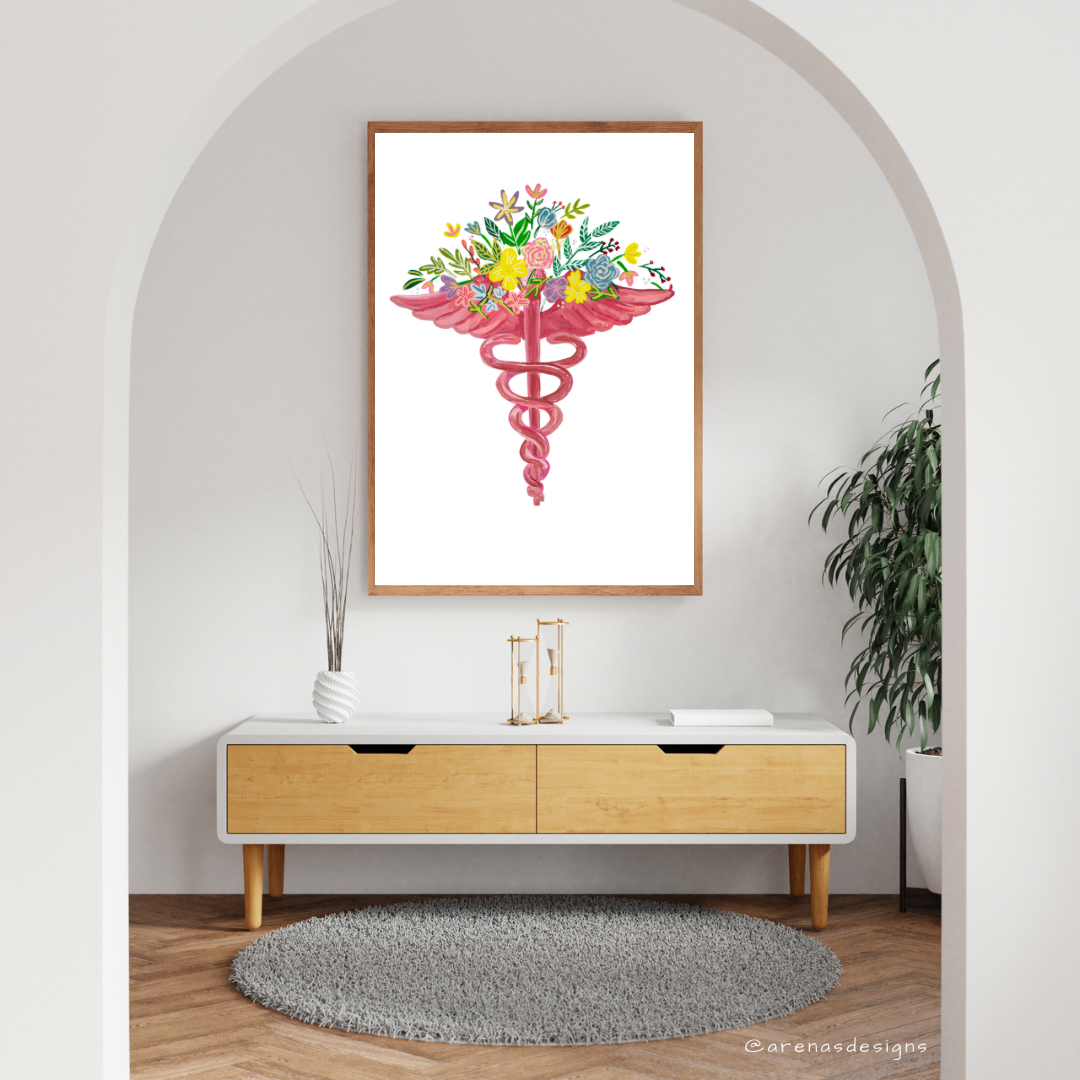 Medicine Symbol art print