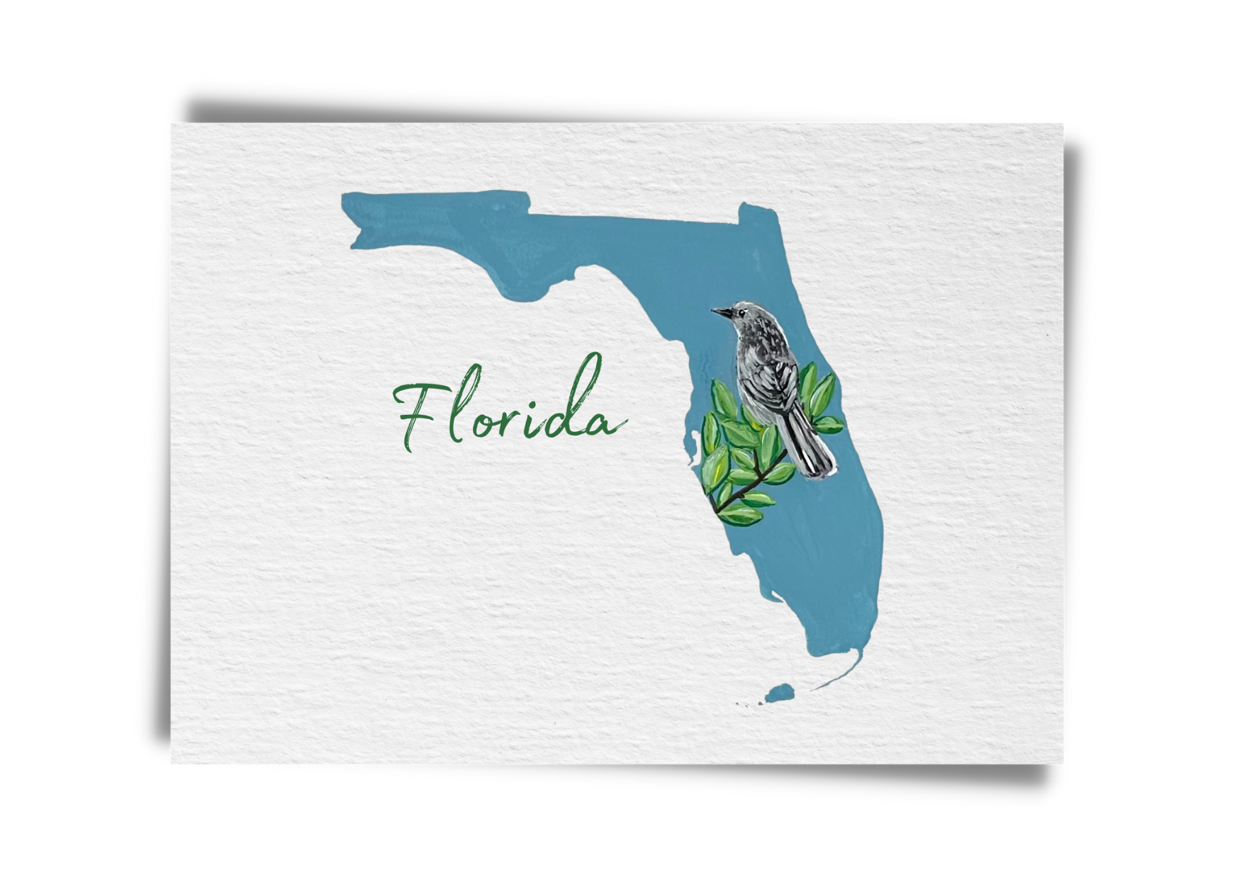 Florida State Birds Postcard