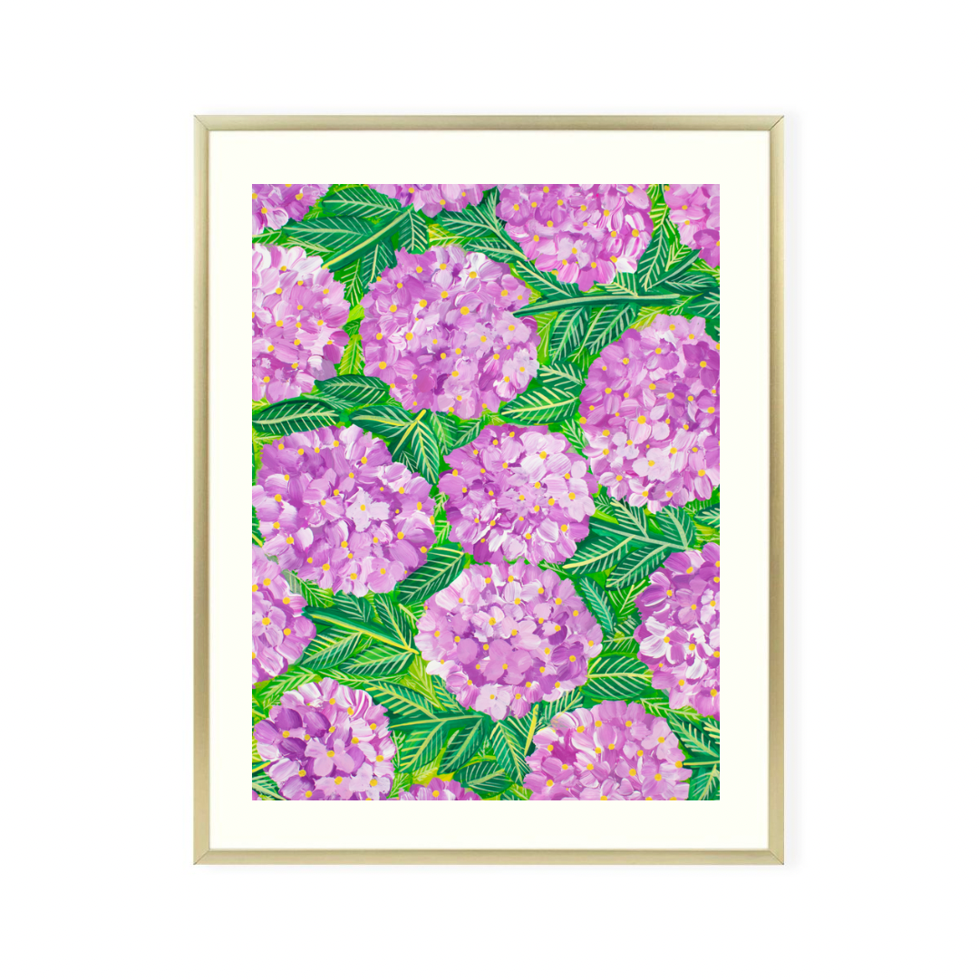 Purple  Hydrangea original