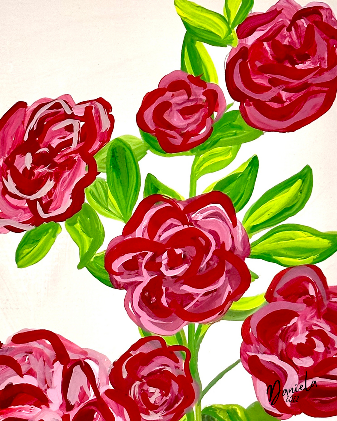 Camellia Flowers original