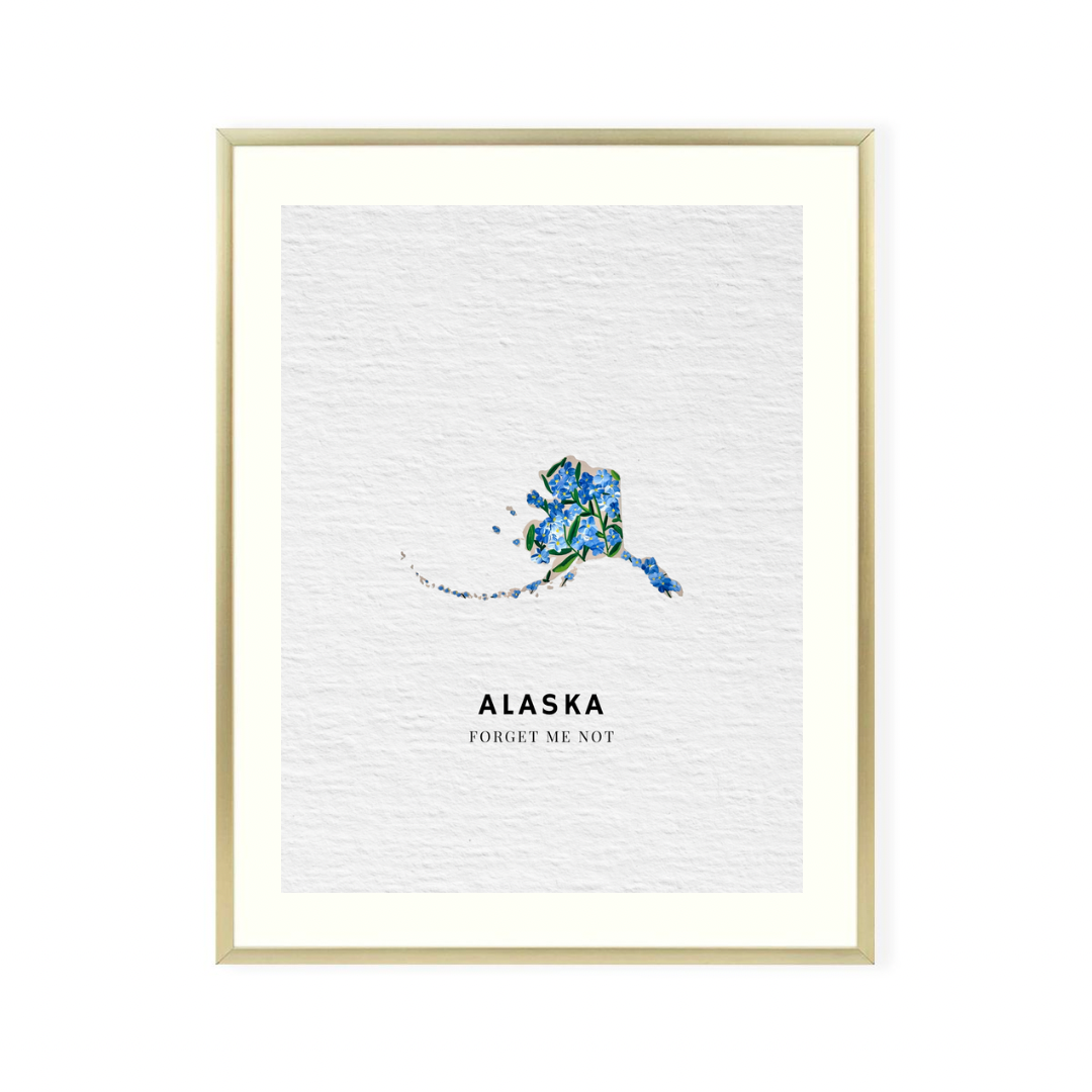 Alaska State Flower Original