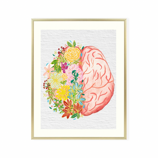 Brain Medicine & Flowers  Originals