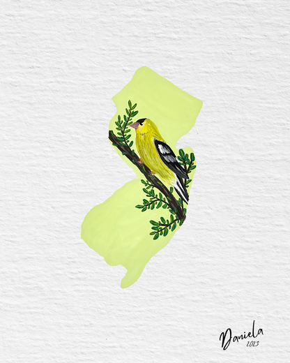 New Jersey State Bird Original